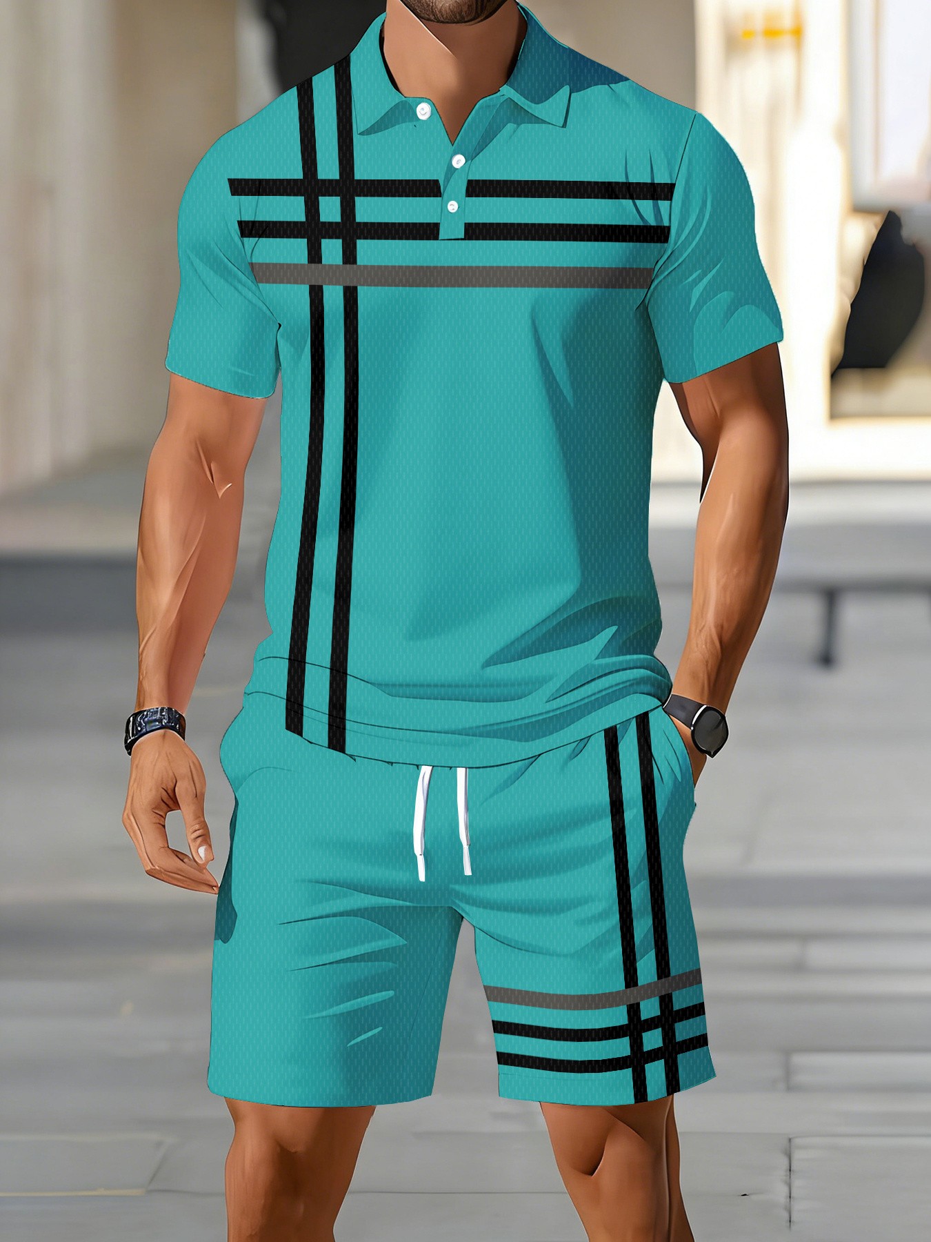 2026 Summer American Men's Pol - Men'S Fashion Polo recension och pris