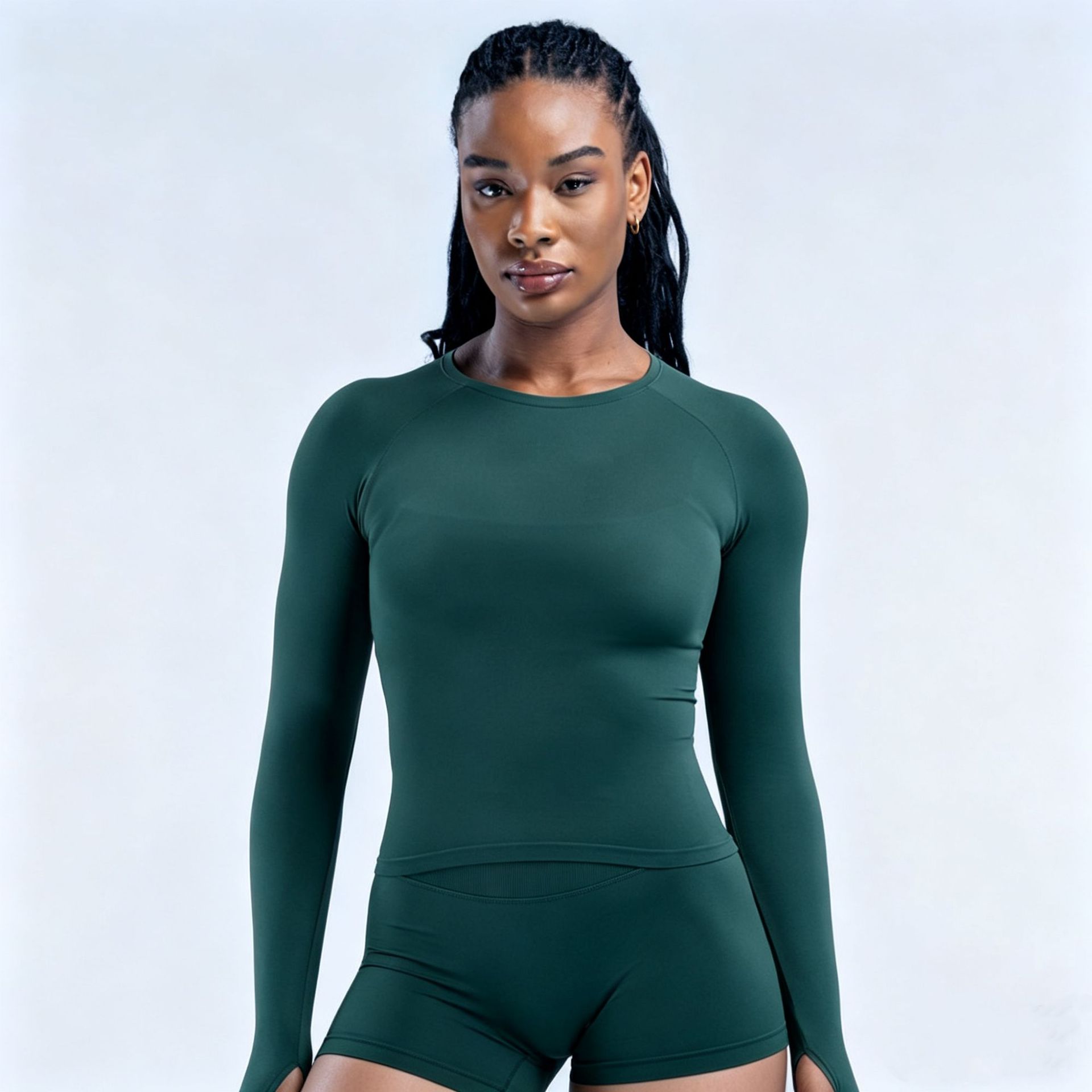ENYFD Women's Seamless Long Sl - Compression Shirt Workout recension och pris