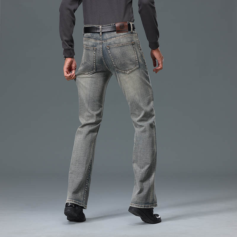 Denim Flared Jeans For Male Fl - Men'S Fashion Jeans And Boots recension och pris
