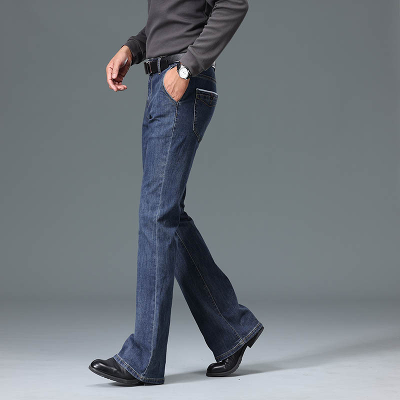 Denim Flared Jeans For Male Fl - Men'S Fashion Jeans And Boots recension och pris