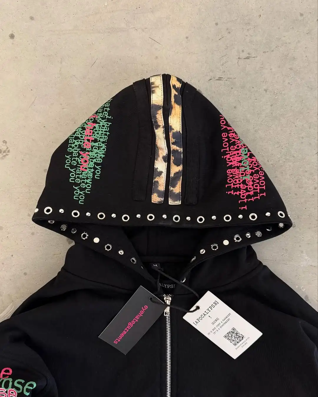 Eyehategarment Street Fashion  - Mens Fashion Zip Up Hoodies recension och pris