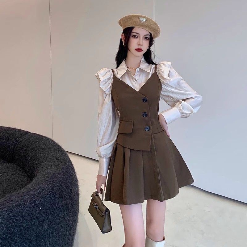 Women's Preppy Style Blouse Ov - Polo Shirt Slim recension och pris