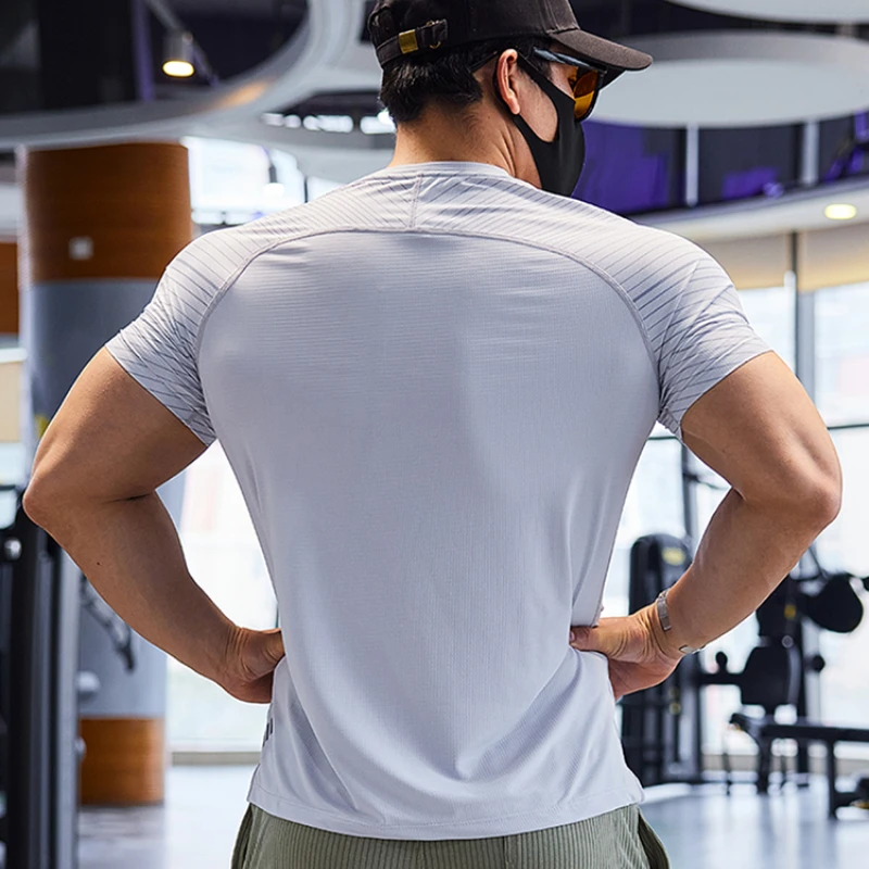 Men Sports T-shirt Dry Fit Sho - Compression Shirt Workout recension och pris