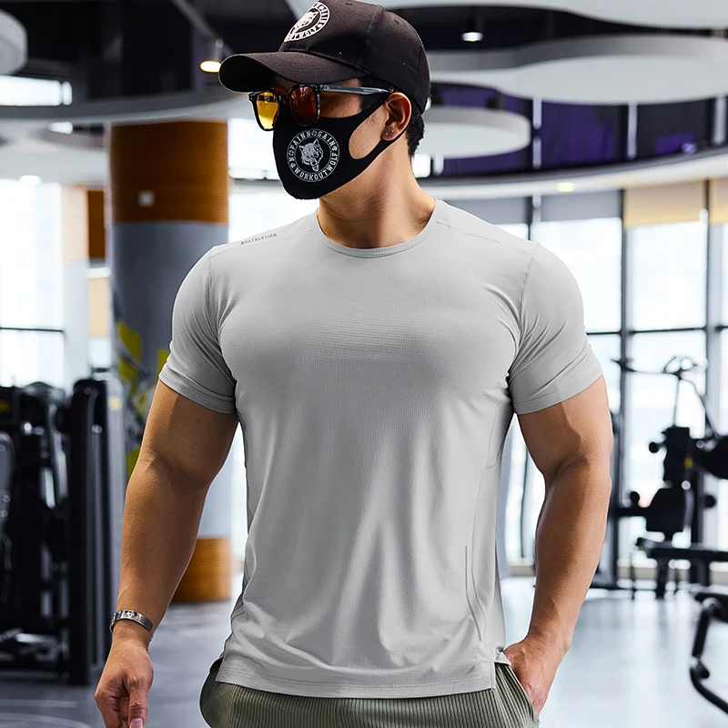 Men Sports T-shirt Dry Fit Sho - Compression Shirt Workout recension och pris