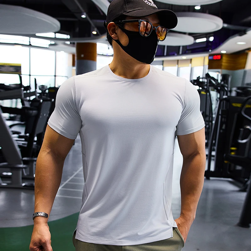 Men Sports T-shirt Dry Fit Sho - Compression Shirt Workout recension och pris