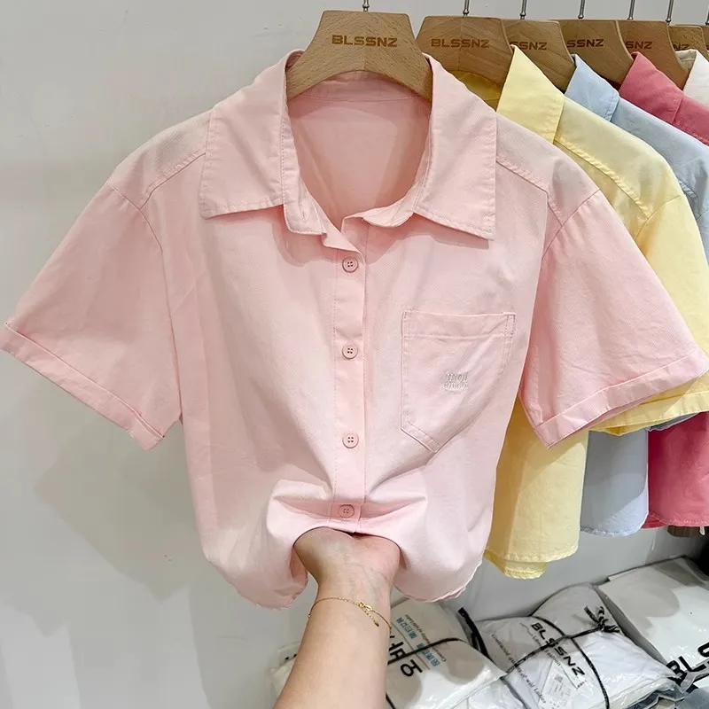 Summer Cotton Short Sleeve Top - Polo Shirt Slim recension och pris