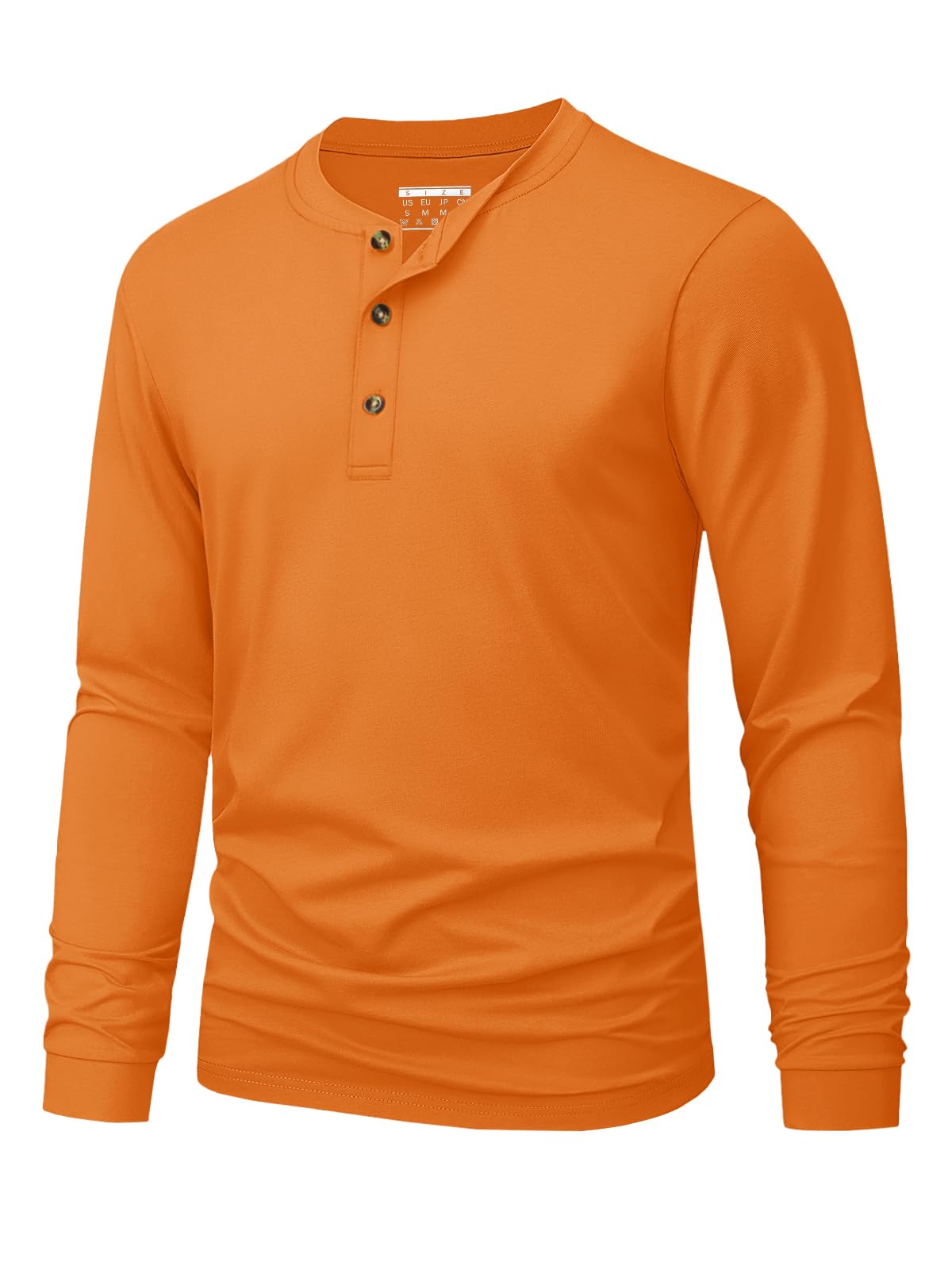 Men's Henley T-Shirt Simple So - Mens Fashion Casual recension och pris