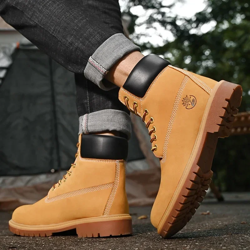 Boots Men High Top Boots High  - Men'S Fashion For 30 Year Olds recension och pris