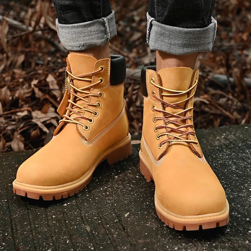 Boots Men High Top Boots High  - Men'S Fashion For 30 Year Olds recension och pris