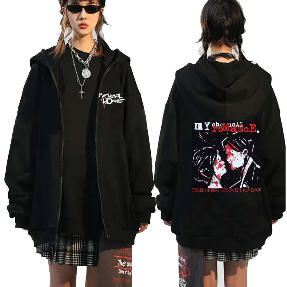 Rock Band My Chemical Romance  - Mens Fashion Zip Up Hoodies recension och pris