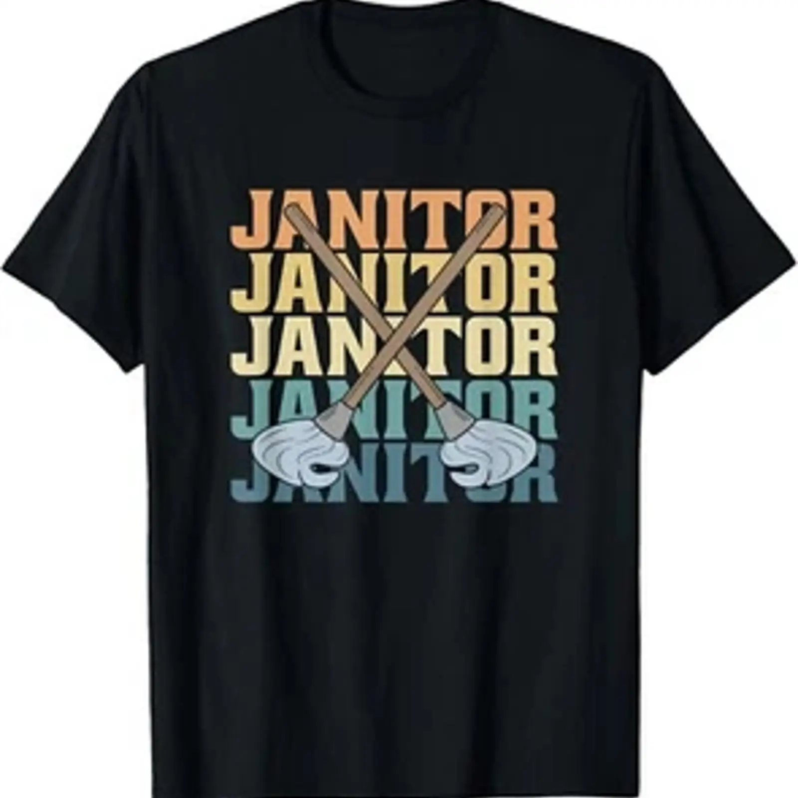 Retro Janitor Depot Vintage T  - Men'S Fashion Depot recension och pris